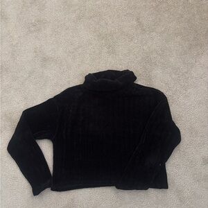 Black Turtleneck Sweater